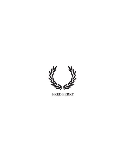 Logo spoločnosti Fred Perry s vavrínovým vencom