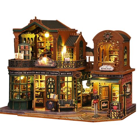 miniatúrny domček pre bábiky s nábytkom a figúrkami