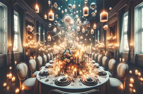 ilustračná fotografia magického večera so sviečkami