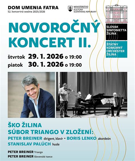 klavírny koncert v Dome umenia Fatra