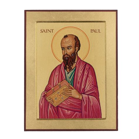 Ikona: Svätý Pavol držiaci meč a zvitok
