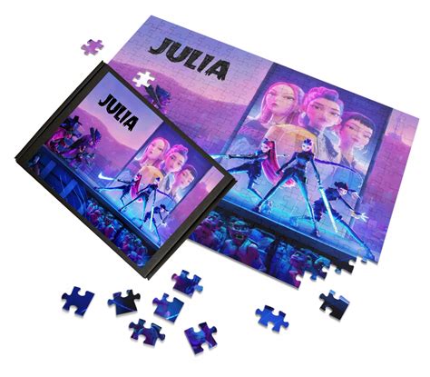 Skladačka puzzle s motívom koncertu a nápisom 