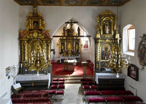 Interiér Kostola sv. Vojtecha v Gaboltove