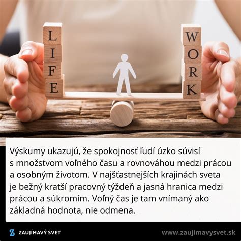 Infografika znázorňujúca rovnováhu medzi ambíciami a osobným životom.