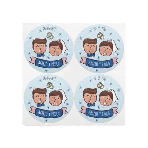 Ukážka personalizovaných svadobných magnetov a nálepiek
