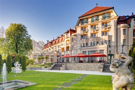 Secesná fasáda hotela Thermia Palace