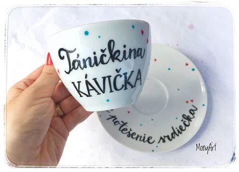 Personalizovaná šálka s gravírovaním alebo vlastnoručne vyrobený darček