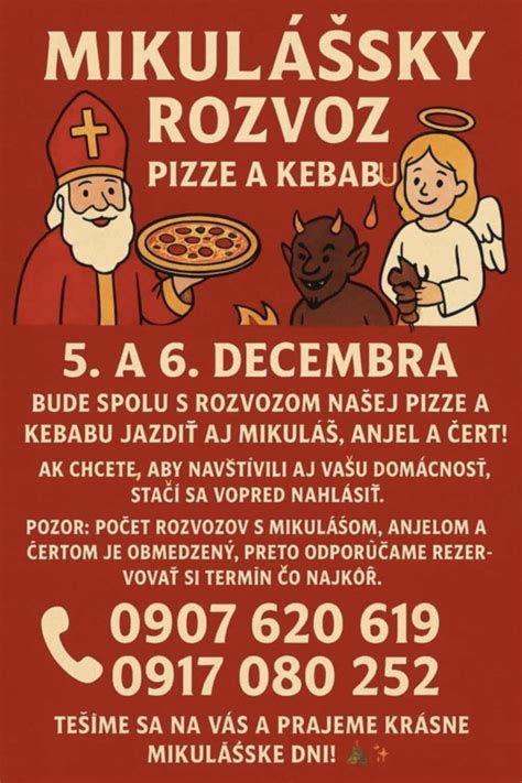 Historická ilustrácia Mikuláša, čerta a anjela z 20. storočia