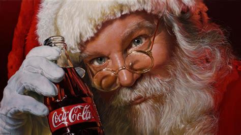 Historická reklama na Coca-Colu so Santa Clausom