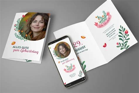 Šablóna narodeninovej pohľadnice pripravená na prispôsobenie