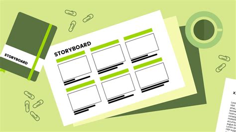 Ukážka storyboardu vytvoreného v Storyboard That