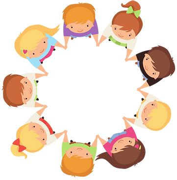 Deti v kruhu pri privítacej aktivite