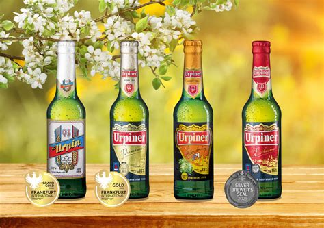 Fotografia fľaše slovenského piva Urpiner