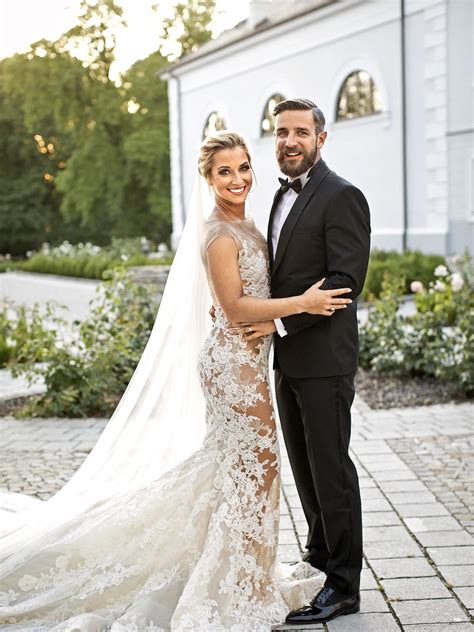 Dominika Cibulková a Michal Navara po svadobnom obrade