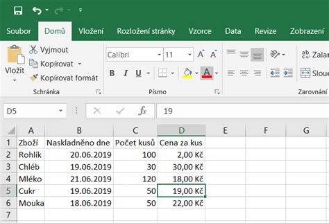 Príklad tabuľky v MS Excel s rozborom rodných čísiel a použitými funkciami
