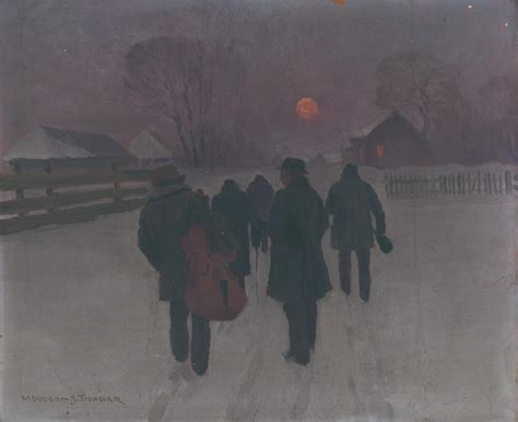 ilustrácia ohňostroja nad zasneženou krajinou