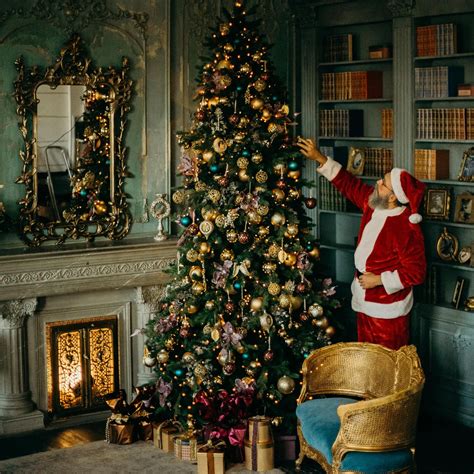 príklad zdobenia vianočného stromčeka podľa zásad