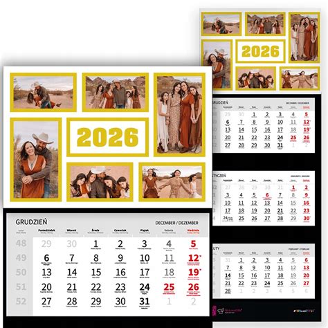 Koláž fotografií zobrazujúca rôzne vzory vianočného baliaceho papiera, vrátane kraftového papiera a motívov od Jozefa Ladu.