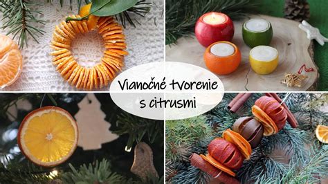 fotografia vianočnej dekorácie z citrusov a klinčekov