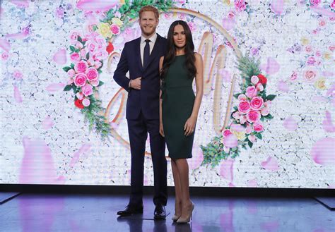 ilustrácia Meghan Markleovej a princa Harryho