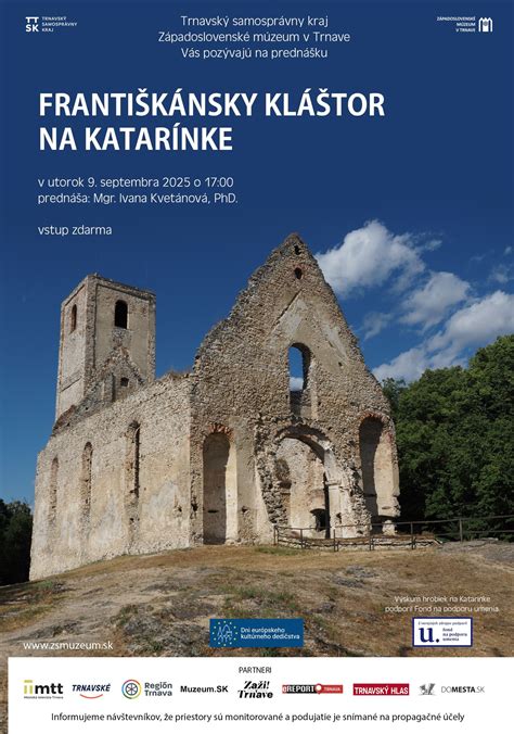architektonický pohľad na františkánsky kláštor v Hlohovci