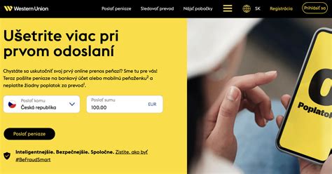 Infografika znázorňujúca kroky pri posielaní a prijímaní peňazí cez Western Union.