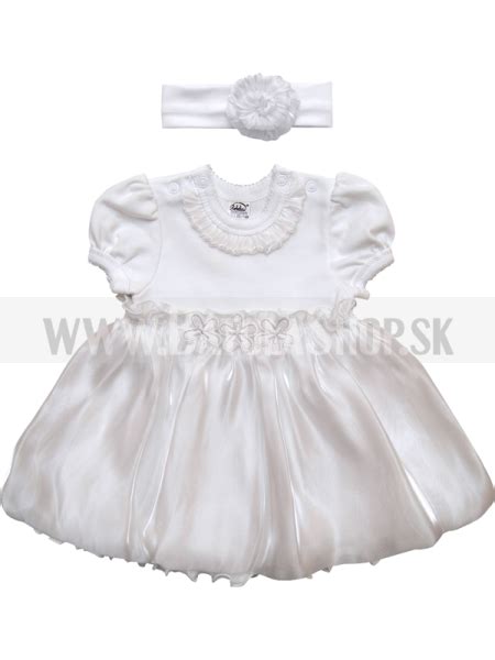 šaty na krst pre dievčatko