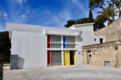 Exteriér ateliéru Joana Miróa v Palme de Mallorca