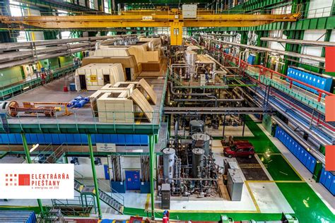 Fotografia interiéru Elektrárne Piešťany
