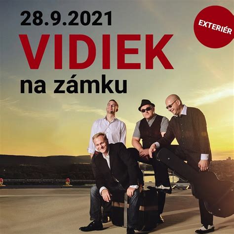 Súčasná zostava skupiny Vidiek na koncerte