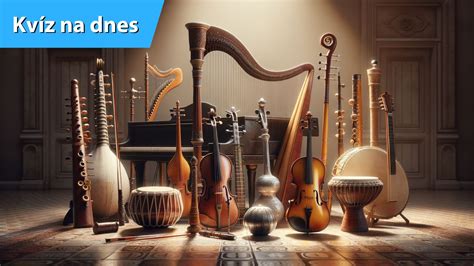 Infografika zobrazujúca rôzne hudobné nástroje (husle, akordeón, gitara) s popisom ich využitia v ľudovej hudbe