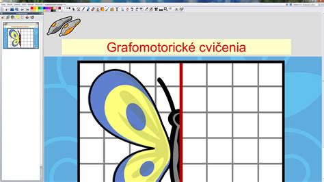 Schéma rozhrania online omaľovánky s nástrojmi na priblíženie, krok späť a výberom farieb