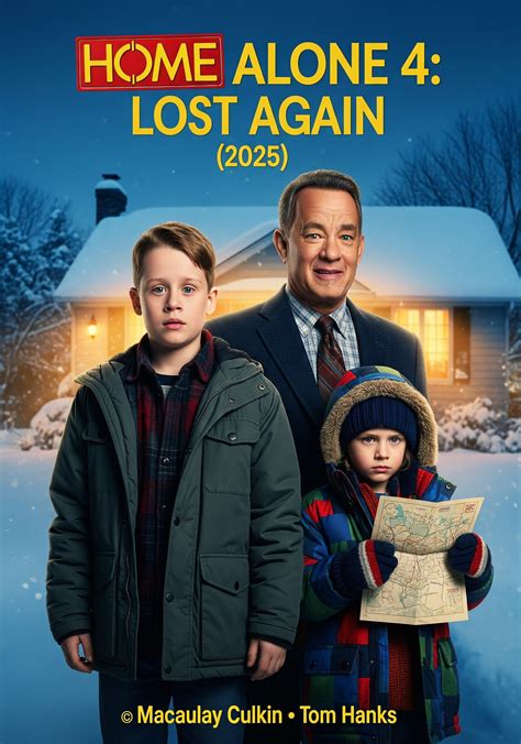 Koláž ikonických amerických vianočných filmov s hercami ako Macaulay Culkin, Jim Carrey a Tom Hanks