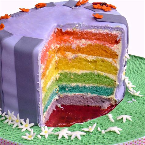 Farebná torta pre batoľa