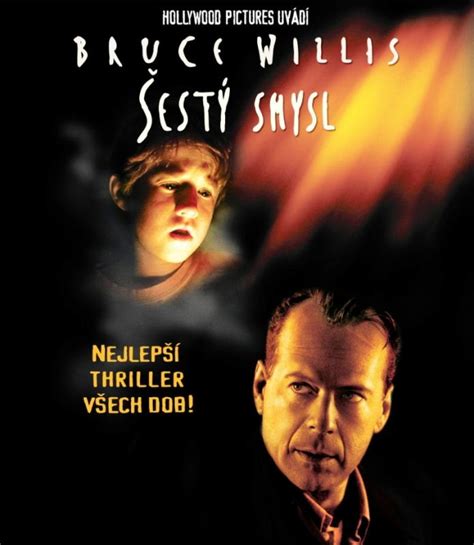 Scéna z filmu Šiesty zmysel s Brucom Willisom.