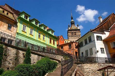 Historické centrum mesta Sighisoara, rodisko Vlada Tepeša.