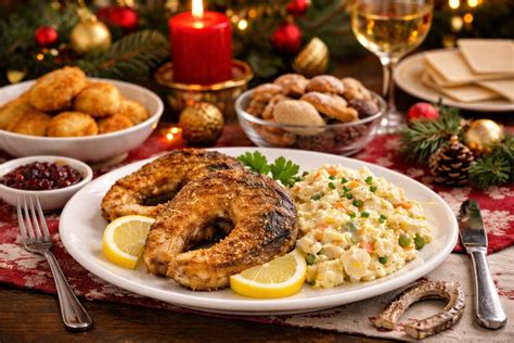 Koláž fotografií vianočných jedál od rôznych slovenských food blogerov.