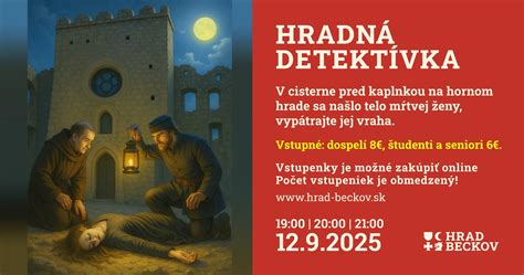 Romantická večerná prehliadka hradu