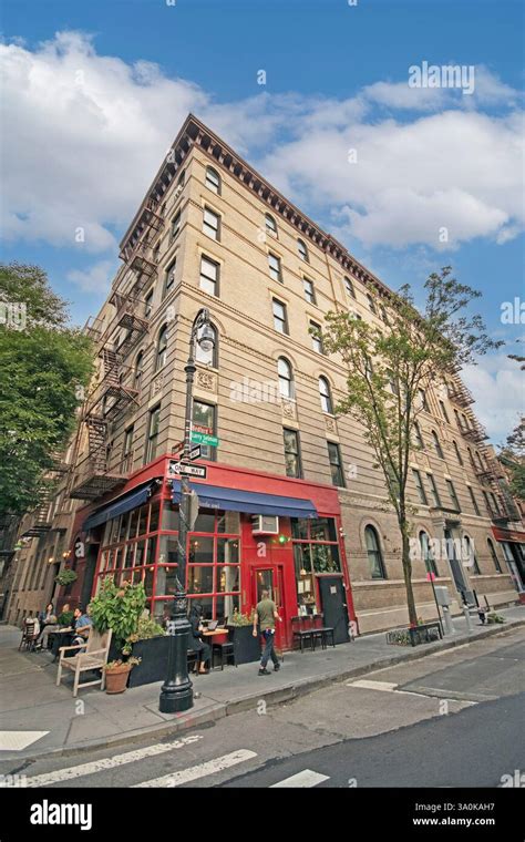 Budova na Bedford Street v Greenwich Village, kde boli exteriérové zábery bytov Priateľov