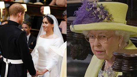Tematické foto kráľovského páru Harryho a Meghan v deň svadby