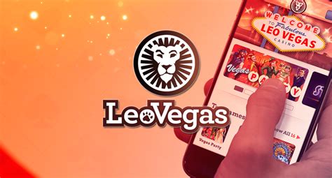 Tematické foto LeoVegas Casino rozhrania na mobile a desktope