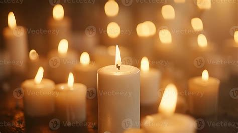 pensive person writing a speech, with a symbolic candle or photo in the background