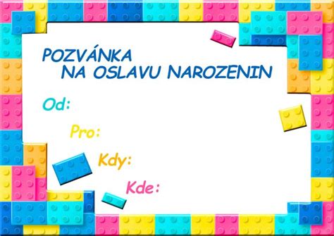 Informatívna grafika s prehľadom kľúčových informácií pre detskú pozvánku.