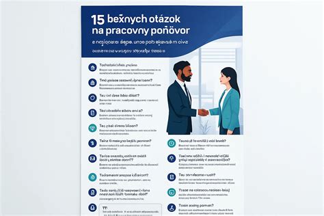 Infografika s tipmi na úspešný pohovor