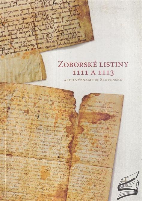 reprodukcia Zoborských listín
