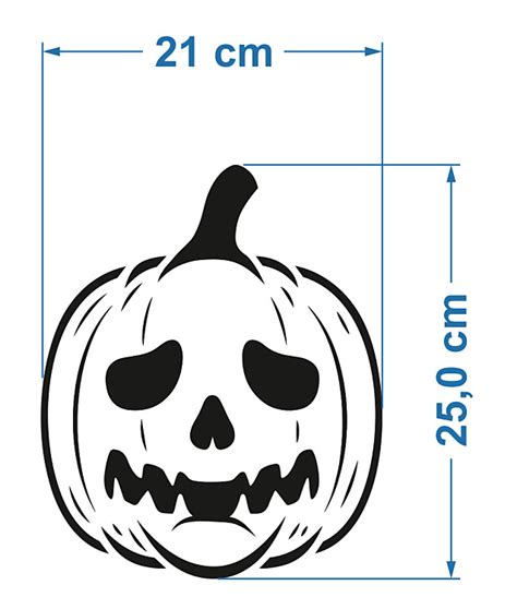 Šablóna na halloweensku tekvicu