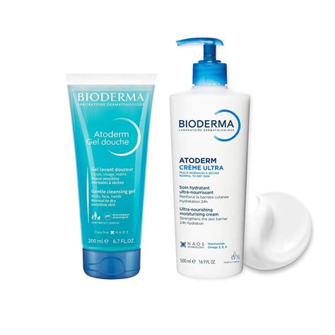 Ilustračné foto produktov z vianočného balíčka Bioderma Atoderm