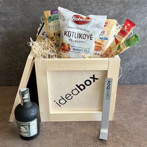 Darčeková debna s páčidlom pre mužov