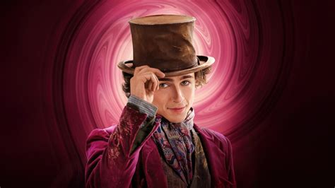 Willy Wonka (Timothée Chalamet) s Nitkou v továrni na čokoládu