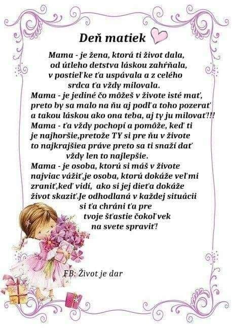 Ukážka ručne vyrobeného blahoželania k Dňu matiek